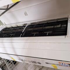 冷房6〜9畳用】Panasonic エアコン 2.2kW 2017年製 [クリーニング済] 管理