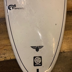サンタクルーズ　6\'4  サーフボード　リーシュコード、ニットケース付き
