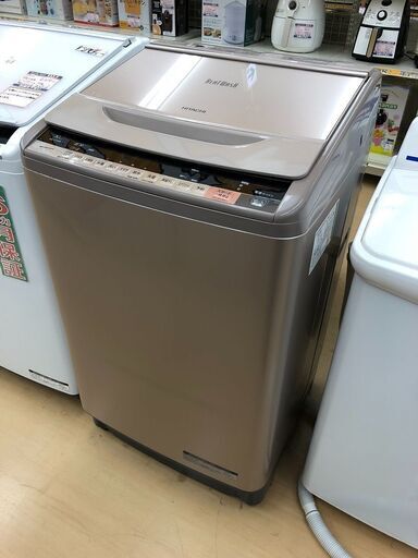 HITACHI　日立　ビートウォッシュ　全自動洗濯機　10kg　BW-V100A　2017年製