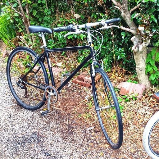 ★地味そうで超目立つ自転車‼ 配達可！★700×32C ロードバイク 『 HALL』6段変速 ゴールドカラースポーク