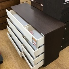 KF-33【ご来店頂ける方限定】新入荷 アウトレット ローチェスト 白 
