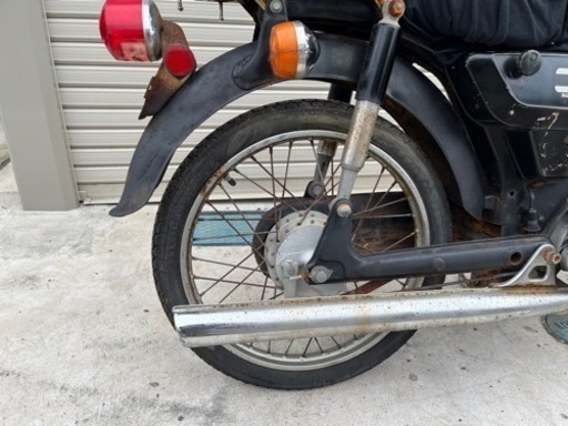 上三川町　SUZUKI K50 50cc バイク　原付　中古　不動車 上三川町 SUZUKI K50 50cc バイク 原付 中古 不動車