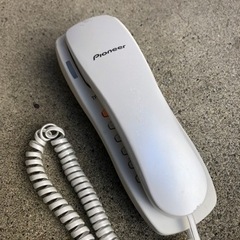 小型電話機 Pioneer製 ボタン式 音量変更可