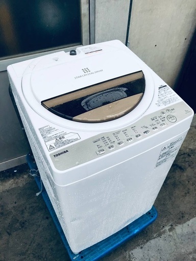 ♦️EJ826番TOSHIBA東芝電気洗濯機 【2017年製】