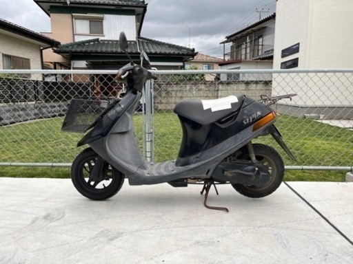SUZUKI セピア　50cc 2ストローク　実動　キック始動　上三川町