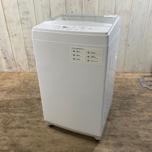 6/12 販売済IS NITORI 全自動洗濯機 NTR60 2020年製 6.0kg ホワイト 洗濯機 ニトリ 菊倉MZ