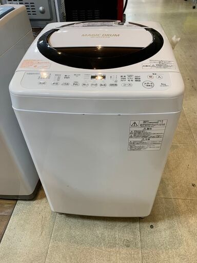 洗濯機 Toshiba　AW-6D3M 6KG 2016年　実際に ご覧頂けるのが ベストです!