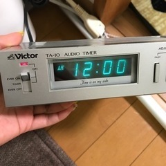 victor ビクター　TA-10 オーディオ機用　タイマー　昭...