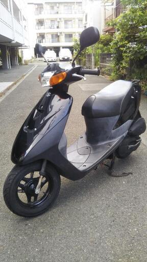 【配送可\u0026整備済】スズキ　レッツ2G　ブラック　2st　原付　バイク　50cc　スクーター