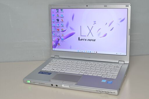 中古良品 最新Windows11 日本製Panasonic CF-LX3YEABR 高性能i5-4200U メモリ4GB 爆速SSD256GB DVDマルチ 14インチ WEBカメラ内蔵 無線