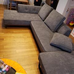 カウチソファー　L字ソファ　スイートデコレーション