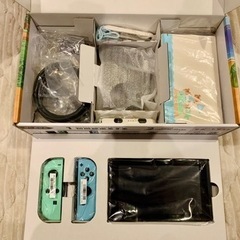 販売再開！Nintendo Switch本体あつまれどうぶつの森ver(中古) 128GBSD付