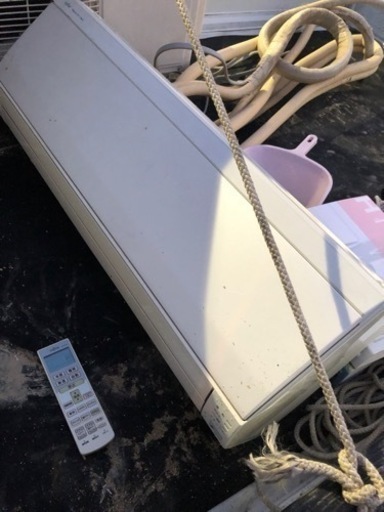 季節、空調家電 エアコン。外しました、
