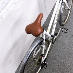 セット-格安　ルイガノ　クロスバイク　泥除け・カゴ付き　中古自転車