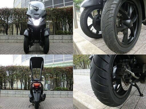 ☆普通免許仕様トリシティ155ABSワイドトレッド！1.8万km台