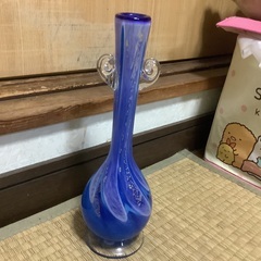 小樽のガラススタジオの花瓶です。