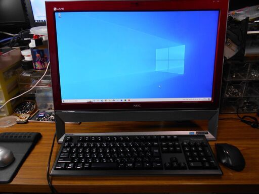 NEC 一体型デスクトップパソコン Windoiws10 64Bit CPU i7-5500u メモリ8GB SSD525GB Blu-ray Office2021