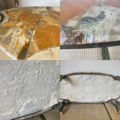 海外製 大理石テーブル リビングテーブル センターテーブル 天然石