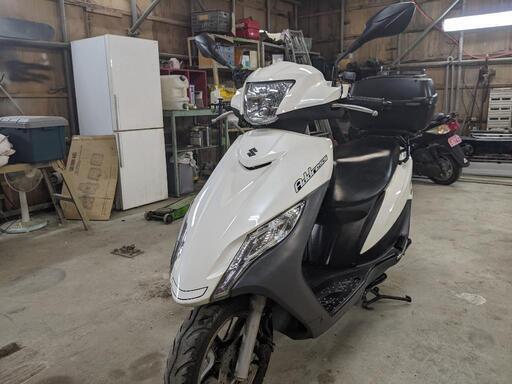 2018年式 SUZUKI アドレス125  DT11A  USBポート/グリップヒーター
