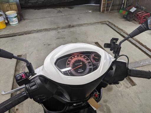 2018年式 SUZUKI アドレス125 DT11A USBポート/グリップヒーター