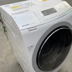 配送可能 2016年式 シャープ SHARP ES-A210-SL [ドラム式プラズマ