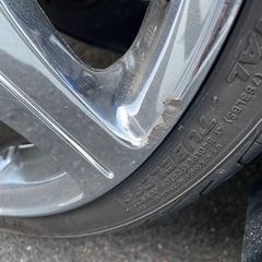 【美品】レグザス 17インチ メッキアルミ 夏タイヤセット