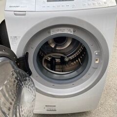 配送可能 2016年式 シャープ SHARP ES-A210-SL [ドラム式プラズマ