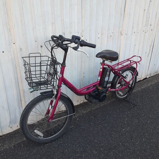 R4093電動アシスト自転車　2011ブリヂストン　ジョシスワン　バッテリー　充電器　鍵1本　電動アシスト自転車
