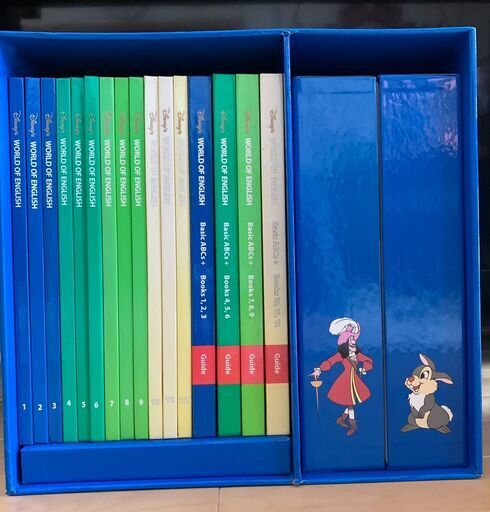 ディズニー英語CD　全35枚　ガイド他一式