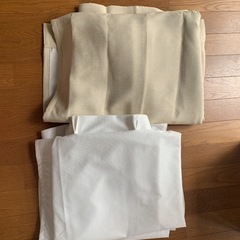 【取引終了】ニトリ　遮光カーテン×2枚、レースカーテン×2枚　美品！