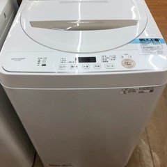 【店頭受け渡し】SHARP 全自動洗濯機　2021年製　4.5k...
