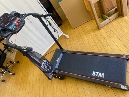 【動作品】BTM 電動ランニングマシン 3521 フィットネス トレーニング  運動 スポーツ 取扱説明書付き 中古