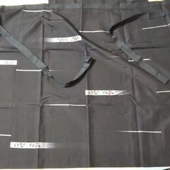 着物 二部式雨コート 正絹 防水加工 未使用