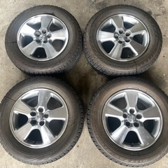 195/65R15 スタッドレスタイヤ　トヨタ用アルミホイール付き スタッドレスタイヤ 195/65R15 トヨタ純正ホイール
