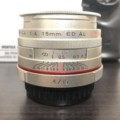 PENTAX HD DA 15mm F4 ED AL Limited SL