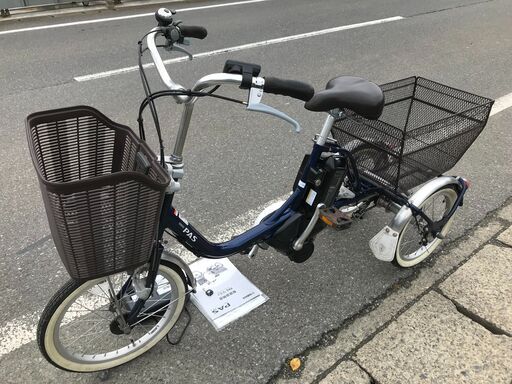 2018年9月購入電動アシスト3輪自転車　ヤマハ　PASワゴン　PA16W