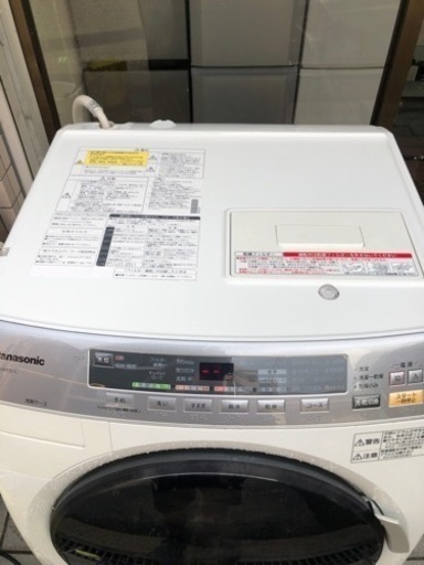 大阪市内配達設置無料⁉パナソニックドラム洗濯機乾燥機付き　9キロ⭕️保証付き