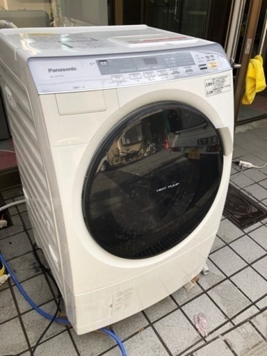 大阪市内配達設置無料⁉パナソニックドラム洗濯機乾燥機付き　9キロ⭕️保証付き