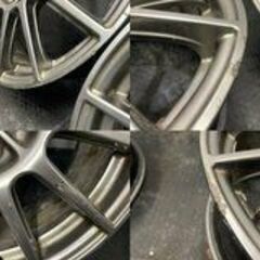 SUBARU STI 純正ホイール ENKEI製 17インチ 4本 7.5J5HPCD100+55 インプレッサ等　(VHV335)クレジットカード QRコード決済可能