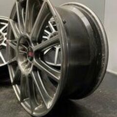 SUBARU STI 純正ホイール ENKEI製 17インチ 4本 7.5J5HPCD100+55 インプレッサ等　(VHV335)クレジットカード QRコード決済可能