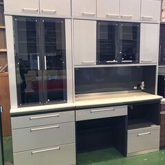 【愛品館八千代店】綾野製作所　6枚扉キッチンボード　220