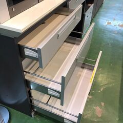 【愛品館八千代店】綾野製作所　6枚扉キッチンボード　220