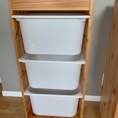 【ネット決済・配送可】IKEA TROFAST/トロファスト収納家具②