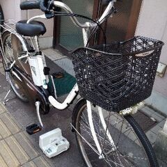 Panasonic[ViVi DX]26吋 電動アシスト自転車 8.9Ahバッテリー+充電器 