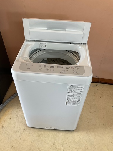 旭川発 全自動電気洗濯機 NA-F50B14 5kg 2020年製 Panasonic