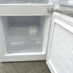 札幌白石区 2019年製 117L 2ドア冷蔵庫 ヤマダ電機 YRZ-C12G1 白 ホワイト