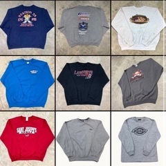  ◆古着まとめ売り・卸■デザインスウェット14枚セット★L・XL～ 