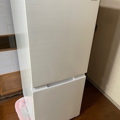 【売約済】2021年　2ドア冷凍冷蔵庫　152L シャープ　SJ...