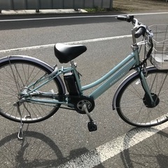 ブリヂストン電動アシスト自転車 アルベルト 内装3段のギヤ付きです。