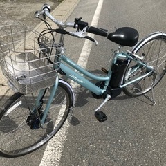 ブリヂストン電動アシスト自転車 アルベルト 内装3段のギヤ付きです。